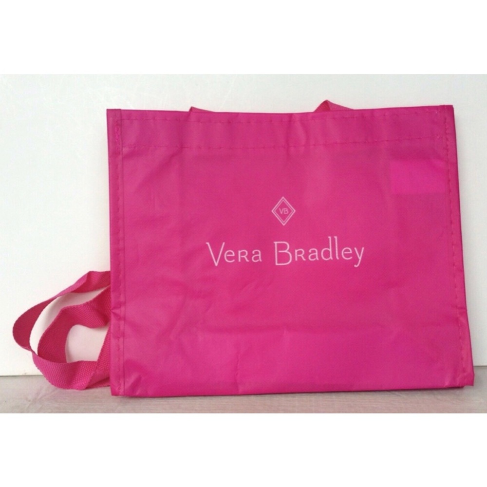 Two Vera Bradley shopping bags/totes - medium size